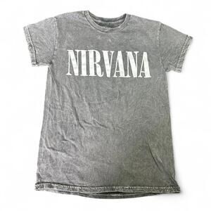 NIRVANA In Utero Black Tee - Small